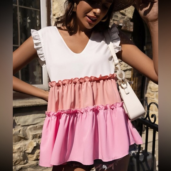 Brand New Ruffle Blouse - Picture 3 of 3